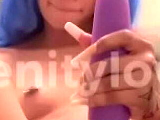 Amateur Ebony Girl Serenitylove001 Creaming and Cumming...
