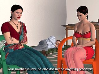 Erotic Indian widow sister-in-law indulges in hardcore ...