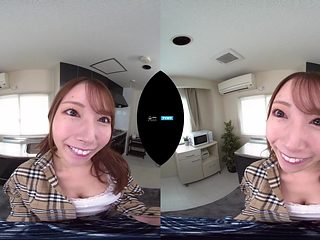 Asian horny bimbo VR breathtaking movie