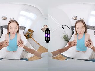 Naughty lady taunts boyfriend with her snatch as the fi...