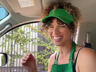 Starfucks Forgets the Coffee and Goes Home with Customer