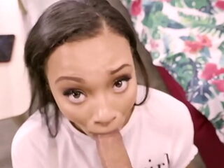 Stepbrother fucking stepsister Adriana Maya as a send off