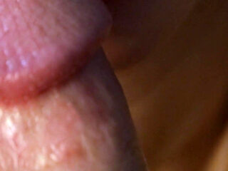 Close up Asian MILF POV Blowjob with Huge Oral Creampie