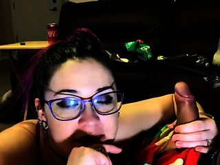 Pov homemade amateur facial cumshot and blowjob