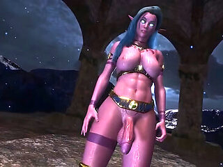 Night Elf Futa 3d 373