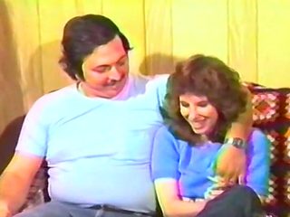 Retro porn video of a brunette wife being fucked on the...