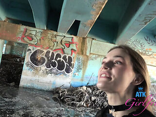 Juniper Ren Car Blowjob POV - Amateur Model Fucked Hard...