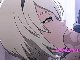 Car Toon And Anime Hentai - Nier Fuckomata Blowjob, Cum...