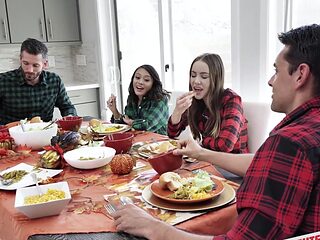 Jasmine and Naomi's luscious locks conceal the bes...