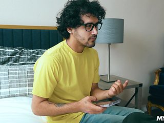 stepmom is fucked by her stepson while the stepdad watches