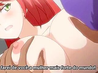 She is tricked into a wrestling match, creampied many t...