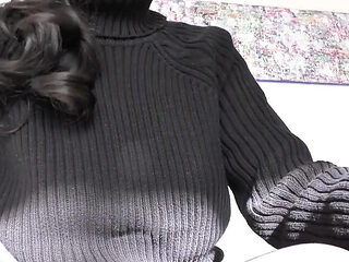 German Stepmom Lady Victoria Valente JOI: Cum on Sweate...