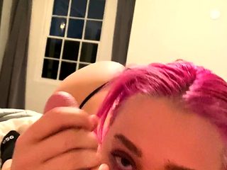 Amateur BJ Oral POV Blowjob Cumshot