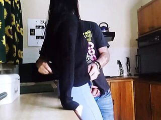 Hot Brunette Wife Fucks Husband&#039;s Best Friend - Cr...