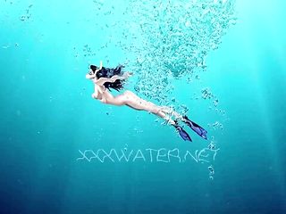 Underwater Show - swimming pool teen (18+) clip