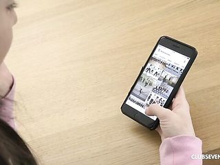 Blowjob scene with well-proportioned Ariel Grace from C...