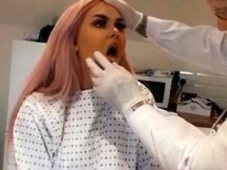 Blonde Laura Crystal with big boobs