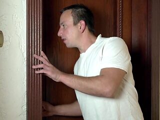 Mature blonde woman is getting fucked by a horny fella