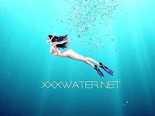 Underwater Show featuring Rita&#039;s underwater babe clip