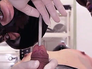 French - British Domme Alliance: CBT, Sounding &amp; El...