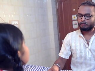 Indian Teacher fucks 18yrs chick at Yoga Class! Hindi Sex