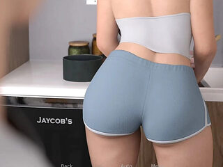 Neorm Fucks Girlfriend&#039;s Hot Mom After Lunch - Big...