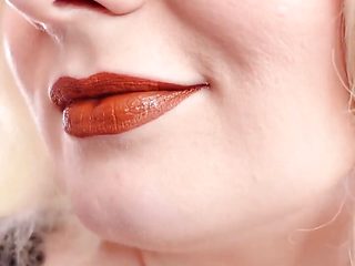Asmr Video: Lipstick, Mesh Gloves and Lollipop (arya Gr...