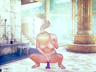 Anime Girls Intense Dildo Play Solo 3d Hentai In Studio...
