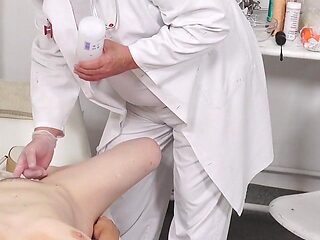 Lara Crow Gets a Vaginal Lavage at the Doctor&#039;s Of...