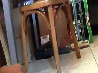 French BBW slut gets nasty in library - hardcore anal a...