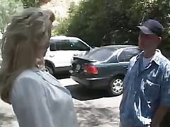 This older woman is on the prowl for some hot young cock to fill her pussy