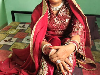 Desi Mili Bhabi First Night Sex - Indian Bride Hard Fuc...