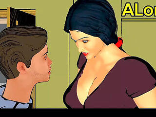 Hot Indian MILF Fucked Hard by Young Man - Part 1