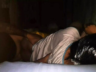 Wild Stepsister Sharing Bed - Tight Pussy Creampie in H...