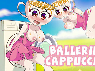 Cappuccina Ballerina Is Stuck in Washing Machine.tung S...