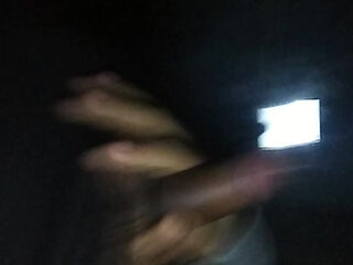 Masturbation in Porch