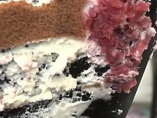 Smoking Mistress and Delicious Dessert From Boot Soles,...