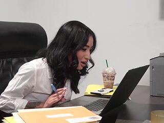 Avery Black gets licked and we see her taking dick too