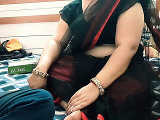 Desi Bhabhi Diwali Home Visit Hindi Audio Fuck with Nei...