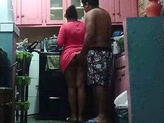 Big Ass MILF Doggy Style Fuck in Kitchen - Homemade Des...