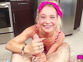 Ally Wild In Newcomer Trad Wife Handjob