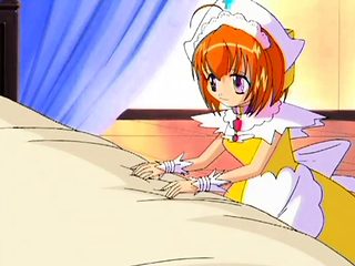 Sexy anime maid fucking