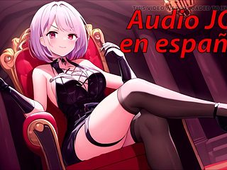 Spanish audio hentai JOI. Your new lover humiliates you