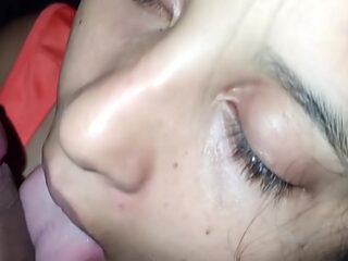 I Squeeze All The Milk Out Of Her Mouth And Swallow All...