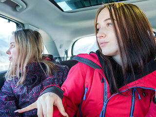 All girl fuck session with vacationing teen bombshells