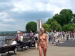 Slutty Blonde Linda Amateur Public