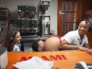 Good interracial fuck with Thick Ass Daphne and Serena ...