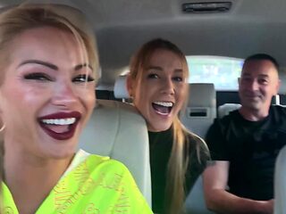 Girls show off their bodies but nothing happens yet