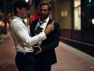 Lie To Me Scene Poster on men with Ashton Summers, Dom ...