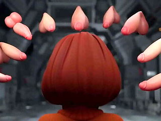 Velma&#039;s Ghostly Blowjob &amp; Creampie Orgy